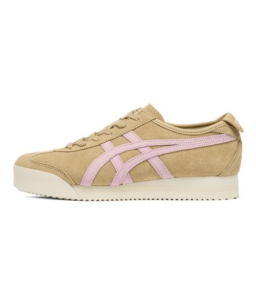 Onitsuka Tiger（オニツカタイガー）の「MEXICO 66 PF / メキシコ 66 ピーエフ（スニーカー・レディース・ベージュ系その他/レッド系その他・26.5/25.5/28.5/28/27/26/25/24/23/23.5/24.5/22.5/27.5）」の11枚目の写真
