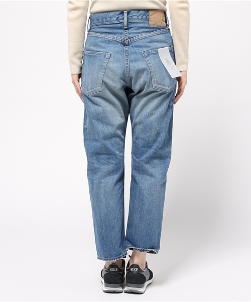 CIAOPANIC（チャオパニック）の「【Ciaopanic】【SAKULA】 ルーズデニムジャスト（デニムパンツ・レディース・ダークブルー・1/0/2）」の4枚目の写真