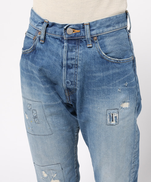 CIAOPANIC（チャオパニック）の「【Ciaopanic】【SAKULA】 ルーズデニムジャスト（デニムパンツ・レディース・ダークブルー・1/0/2）」の5枚目の写真