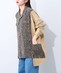 etsinta（エシンタ）の「【etsinta/エシンタ】リメイク切り替えジャケット（ミリタリージャケット）」