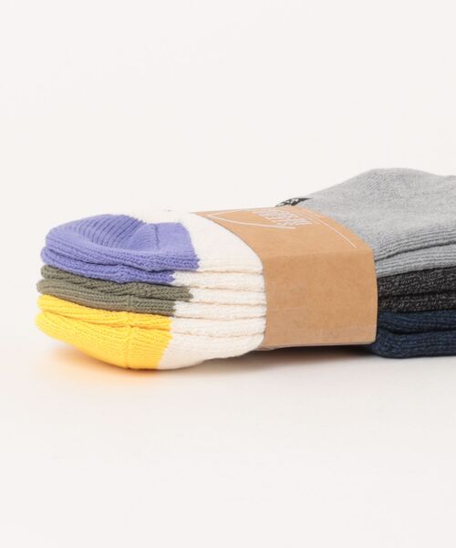 SIERRA DESIGNS(シェラデザイン)の「【SIERRA DESIGNS】シエラデザインズ 3P切替 アンクルソックス 3足組 SD701AS SD717AS(ソックス/靴下・メンズ・マルチ・S/M)」の3枚目の写真