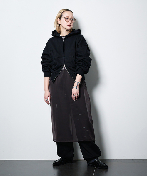 TANAKA(タナカ)の「TANAKA 別注 スウェットパンツ(スウェットパンツ・レディース・ホワイト/ブラック・XX-LARGE/MEDIUM)」の6枚目の写真