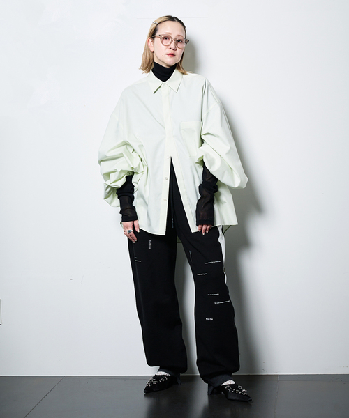 TANAKA(タナカ)の「TANAKA 別注 スウェットパンツ(スウェットパンツ・レディース・ホワイト/ブラック・XX-LARGE/MEDIUM)」の10枚目の写真