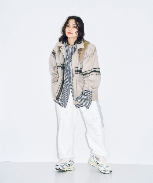 TANAKA(タナカ)の「TANAKA 別注 スウェットパンツ(スウェットパンツ・レディース・ホワイト/ブラック・XX-LARGE/MEDIUM)」の12枚目の写真