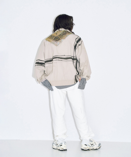 TANAKA(タナカ)の「TANAKA 別注 スウェットパンツ(スウェットパンツ・レディース・ホワイト/ブラック・XX-LARGE/MEDIUM)」の13枚目の写真