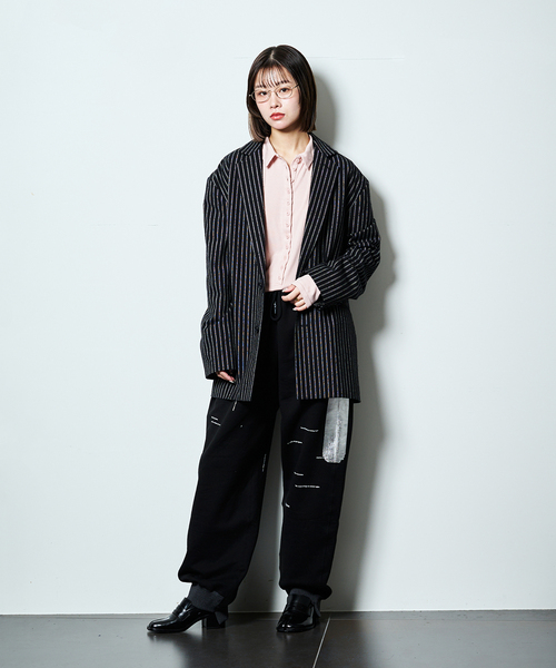 TANAKA(タナカ)の「TANAKA 別注 スウェットパンツ(スウェットパンツ・レディース・ホワイト/ブラック・XX-LARGE/MEDIUM)」の14枚目の写真