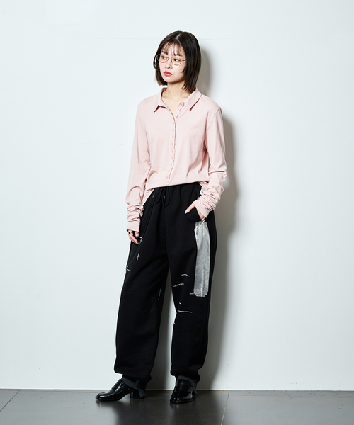TANAKA(タナカ)の「TANAKA 別注 スウェットパンツ(スウェットパンツ・レディース・ホワイト/ブラック・XX-LARGE/MEDIUM)」の15枚目の写真