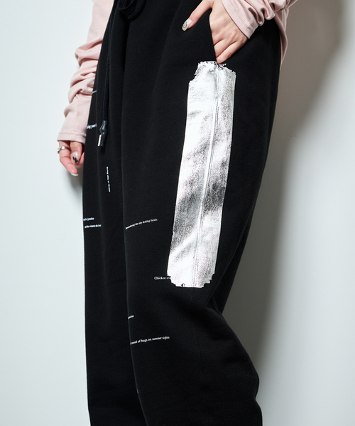 TANAKA(タナカ)の「TANAKA 別注 スウェットパンツ(スウェットパンツ・レディース・ホワイト/ブラック・XX-LARGE/MEDIUM)」の17枚目の写真