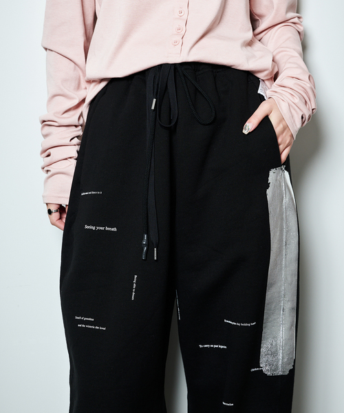 TANAKA(タナカ)の「TANAKA 別注 スウェットパンツ(スウェットパンツ・レディース・ホワイト/ブラック・XX-LARGE/MEDIUM)」の18枚目の写真