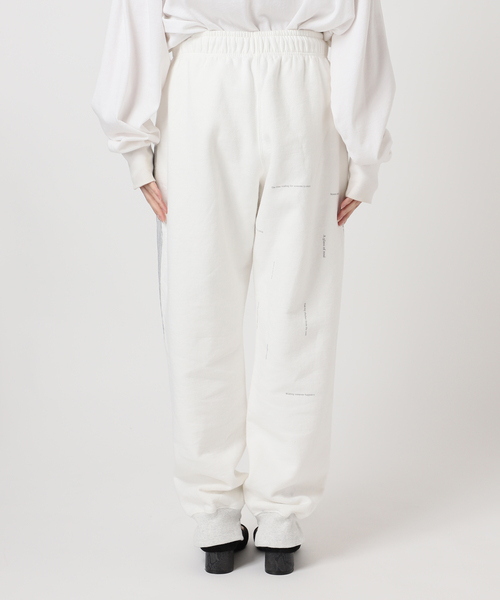 TANAKA(タナカ)の「TANAKA 別注 スウェットパンツ(スウェットパンツ・レディース・ホワイト/ブラック・XX-LARGE/MEDIUM)」の21枚目の写真