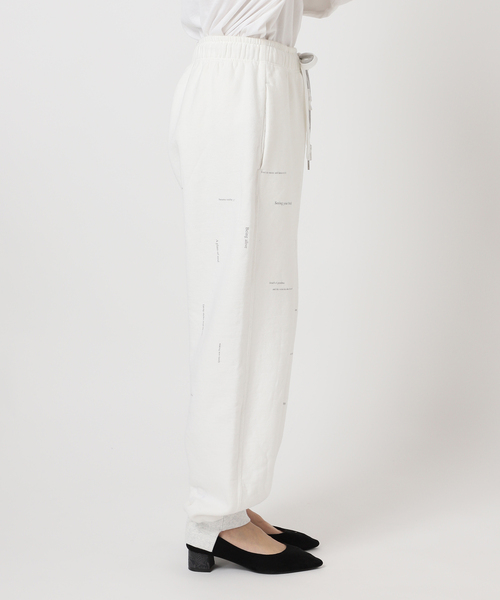 TANAKA(タナカ)の「TANAKA 別注 スウェットパンツ(スウェットパンツ・レディース・ホワイト/ブラック・XX-LARGE/MEDIUM)」の22枚目の写真