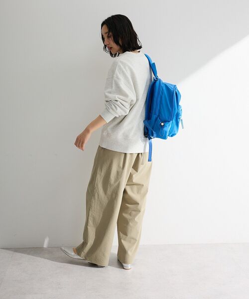 Green　Parks（グリーンパークス）の「【10ポケBag】収納アドバイザー監修2層リュック（バックパック/リュック・レディース・ベージュ/ブラック/グレー/ブルー・FREE）」の11枚目の写真