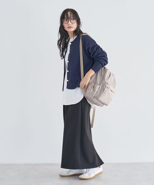 Green　Parks（グリーンパークス）の「【10ポケBag】収納アドバイザー監修2層リュック（バックパック/リュック・レディース・ベージュ/ブラック/グレー/ブルー・FREE）」の20枚目の写真