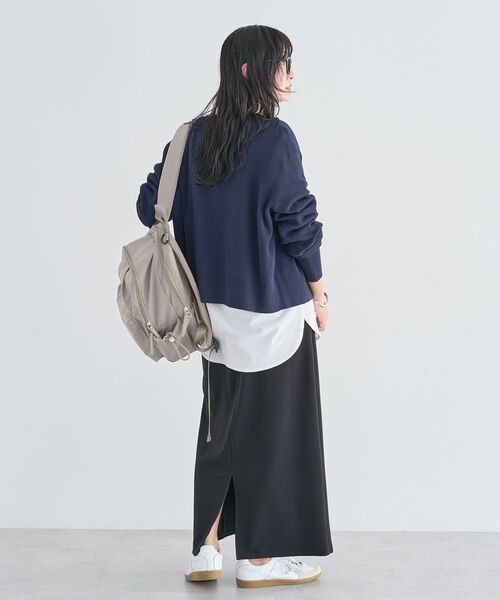 Green　Parks（グリーンパークス）の「【10ポケBag】収納アドバイザー監修2層リュック（バックパック/リュック・レディース・ベージュ/ブラック/グレー/ブルー・FREE）」の21枚目の写真