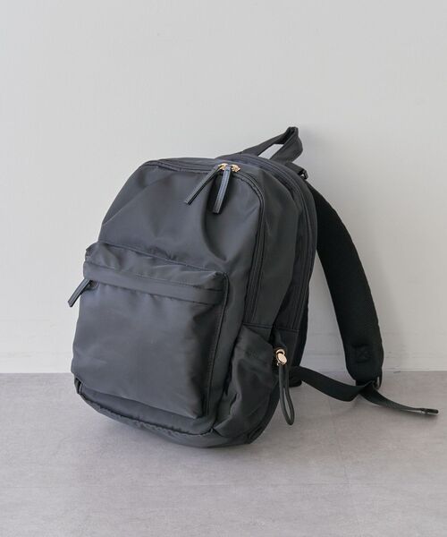 Green　Parks（グリーンパークス）の「【10ポケBag】収納アドバイザー監修2層リュック（バックパック/リュック・レディース・ベージュ/ブラック/グレー/ブルー・FREE）」の22枚目の写真