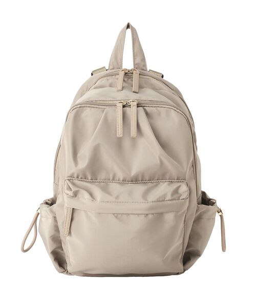 Green Parks(グリーンパークス)の「【10ポケBag】収納アドバイザー監修2層リュック(バックパック/リュック・レディース・ベージュ/ブラック/グレー/ブルー・FREE)」の18枚目の写真