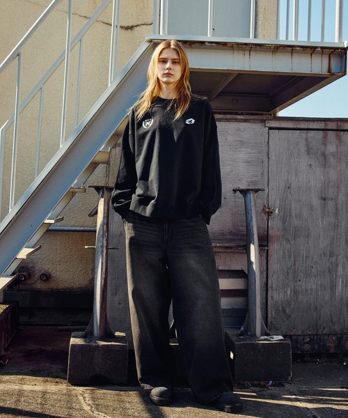 ROCHEM（ローシェン）の「サイドラインショート丈ゲームスウェット（スウェット・メンズ・グレー/ブラック系/ブラック・L/M/S/XS）」の20枚目の写真