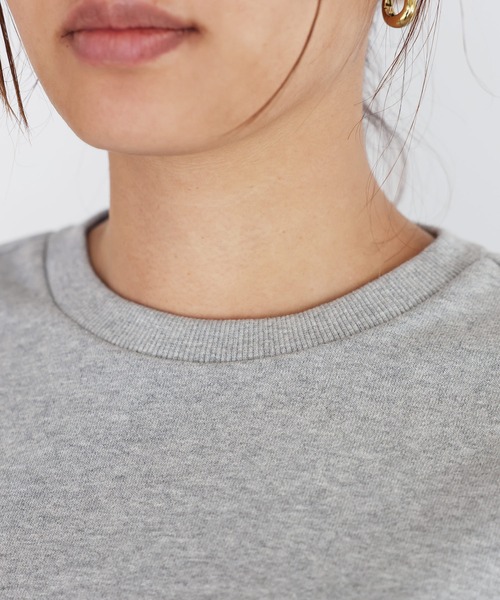 ROCHEM（ローシェン）の「サイドラインショート丈ゲームスウェット（スウェット・メンズ・グレー/ブラック系/ブラック・L/M/S/XS）」の7枚目の写真