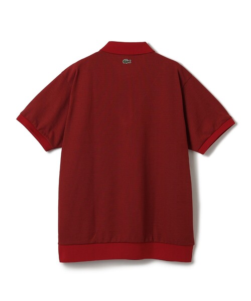 LACOSTE（ラコステ）の「〈MEN〉【別注】LACOSTE / ショールカラー ポロシャツ（ポロシャツ・メンズ・ブラウン/レッド/グリーン/ネイビー/ブラック・S/M/L/XL）」の13枚目の写真