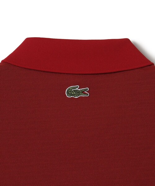 LACOSTE（ラコステ）の「〈MEN〉【別注】LACOSTE / ショールカラー ポロシャツ（ポロシャツ・メンズ・ブラウン/レッド/グリーン/ネイビー/ブラック・S/M/L/XL）」の14枚目の写真