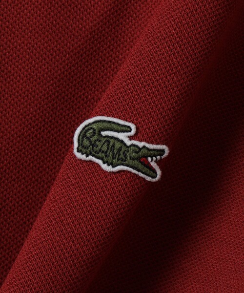 LACOSTE（ラコステ）の「〈MEN〉【別注】LACOSTE / ショールカラー ポロシャツ（ポロシャツ・メンズ・ブラウン/レッド/グリーン/ネイビー/ブラック・S/M/L/XL）」の17枚目の写真