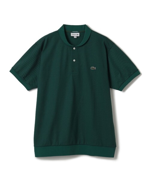 LACOSTE（ラコステ）の「〈MEN〉【別注】LACOSTE / ショールカラー ポロシャツ（ポロシャツ・メンズ・ブラウン/レッド/グリーン/ネイビー/ブラック・S/M/L/XL）」の18枚目の写真