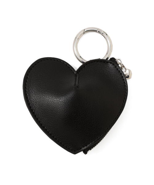 EDIT COLOGNE（エディットコロン）の「ハートポーチチャーム（チャーム・レディース・ホワイト系その他/ブラック/シルバー・ﾌﾘ-）」の4枚目の写真