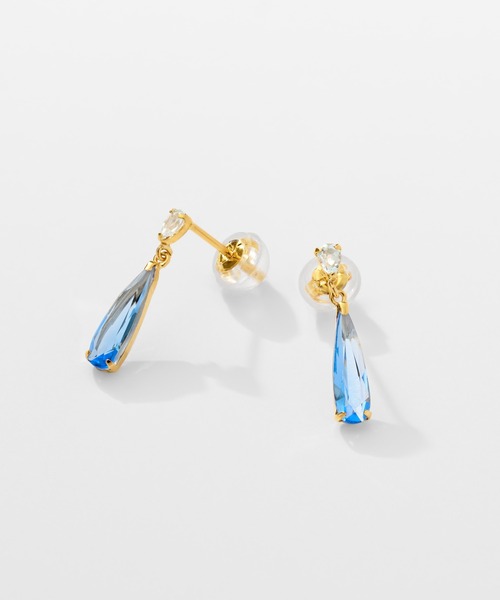 K10 カラーストーン ピアス（ネックレス）｜Jewel closet by L&Co 