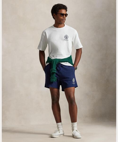 POLO RALPH LAUREN(ポロ ラルフ ローレン)の「リラックス フィット ジャージー グラフィック Tシャツ(Tシャツ/カットソー・メンズ・ホワイト・L/S/M/XXL/XS/XL)」の6枚目の写真