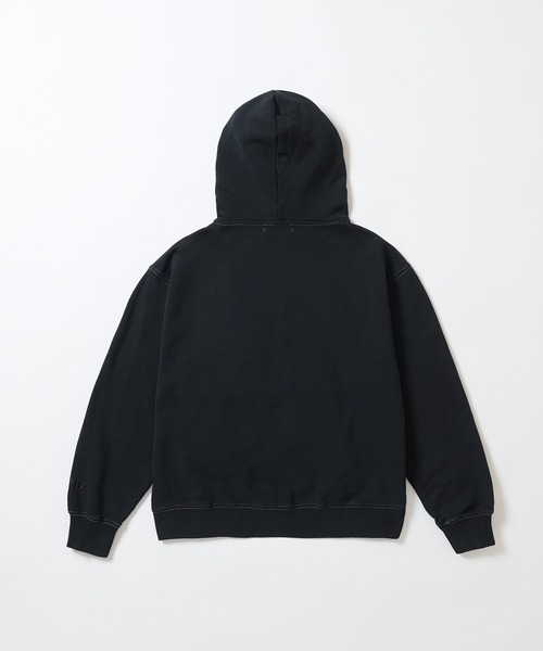 WIND AND SEA（ウィンダンシー）の「【ZOZO限定】SULFUR DYEING LOGO ZIP SWEATSHIRT（パーカー・メンズ・ブラック×ブルー/ブラック×パープル/ブラック×ベージュ/ブラック×レッド・SMALL/X-LARGE/LARGE/MEDIUM）」の15枚目の写真