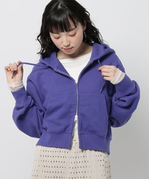 niko and...（ニコアンド）の「カンガルーポケダブルジップパーカー（パーカー）」