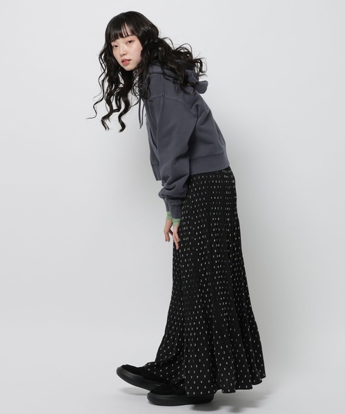 niko and...(ニコアンド)の「カンガルーポケダブルジップパーカー(パーカー・レディース・ネイビー/ライトグレー・LARGE/MEDIUM)」の7枚目の写真