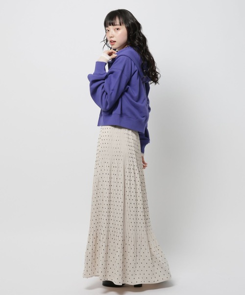 niko and...(ニコアンド)の「カンガルーポケダブルジップパーカー(パーカー・レディース・ネイビー/ライトグレー・LARGE/MEDIUM)」の10枚目の写真