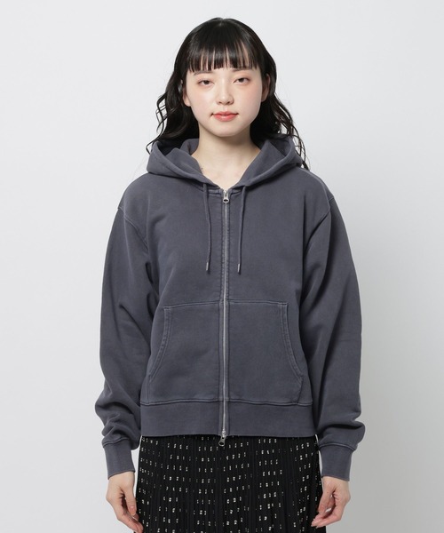 niko and...(ニコアンド)の「カンガルーポケダブルジップパーカー(パーカー・レディース・ネイビー/ライトグレー・LARGE/MEDIUM)」の12枚目の写真