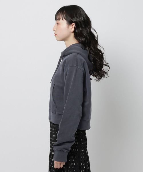 niko and...(ニコアンド)の「カンガルーポケダブルジップパーカー(パーカー・レディース・ネイビー/ライトグレー・LARGE/MEDIUM)」の15枚目の写真