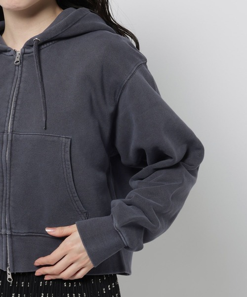 niko and...(ニコアンド)の「カンガルーポケダブルジップパーカー(パーカー・レディース・ネイビー/ライトグレー・LARGE/MEDIUM)」の19枚目の写真