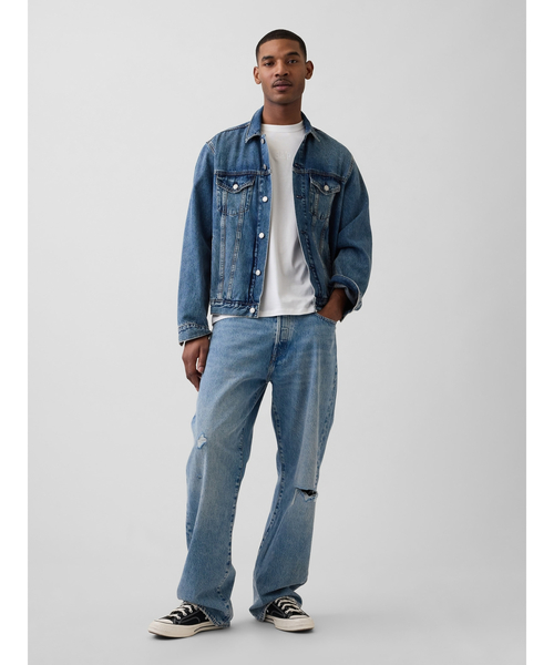 GAP（ギャップ）の「エブリディ ソフト GAPミニロゴTシャツ（Tシャツ/カットソー・メンズ・ライトグレー/ピンク/グリーン/ネイビー/ブラック/オフホワイト/ブルー・XS/S/M/L/XL）」の10枚目の写真