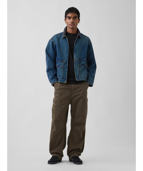 GAP（ギャップ）の「エブリディ ソフト GAPミニロゴTシャツ（Tシャツ/カットソー・メンズ・ライトグレー/ピンク/グリーン/ネイビー/ブラック/オフホワイト/ブルー・XS/S/M/L/XL）」の12枚目の写真