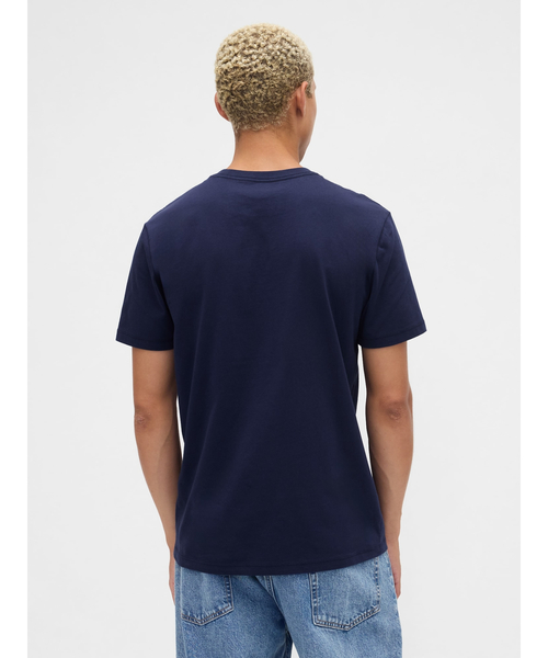 GAP（ギャップ）の「エブリディ ソフト GAPミニロゴTシャツ（Tシャツ/カットソー・メンズ・ライトグレー/ピンク/グリーン/ネイビー/ブラック/オフホワイト/ブルー・XS/S/M/L/XL）」の13枚目の写真