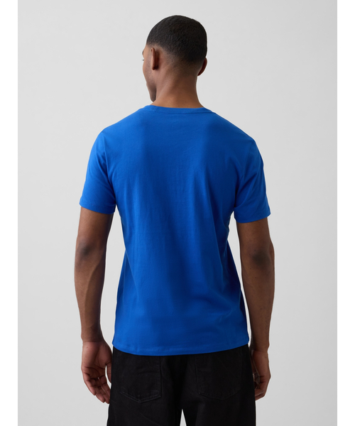 GAP（ギャップ）の「エブリディ ソフト GAPミニロゴTシャツ（Tシャツ/カットソー・メンズ・ライトグレー/ピンク/グリーン/ネイビー/ブラック/オフホワイト/ブルー・XS/S/M/L/XL）」の16枚目の写真