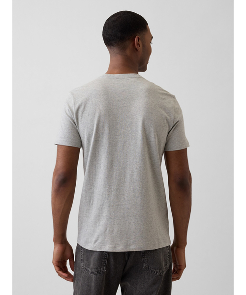 GAP（ギャップ）の「エブリディ ソフト GAPミニロゴTシャツ（Tシャツ/カットソー・メンズ・ライトグレー/ピンク/グリーン/ネイビー/ブラック/オフホワイト/ブルー・XS/S/M/L/XL）」の20枚目の写真