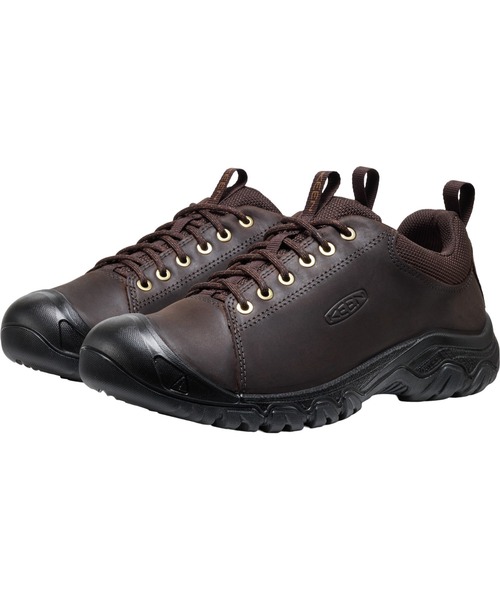 KEEN(キーン)の「【限定展開】TARGHEE IV OXFORD / ターギー フォー オックスフォード / メンズ シューズ(スニーカー・メンズ・ダークブラウン・26cm/29cm/28cm/27.5cm/27cm/26.5cm/30cm/25.5cm)」の2枚目の写真