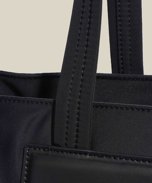 E'POR(エポール)の「【E'POR】【A4/PC対応・撥水・軽量】Pac Sac Tote(パックサックトート)/26SS新型(トートバッグ・レディース・ブラック・FREE)」の6枚目の写真