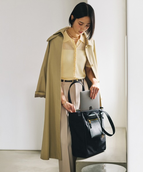 E'POR(エポール)の「【E'POR】【A4/PC対応・撥水・軽量】Pac Sac Tote(パックサックトート)/26SS新型(トートバッグ・レディース・ブラック・FREE)」の18枚目の写真