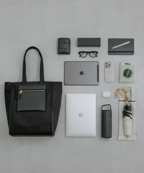 E'POR(エポール)の「【E'POR】【A4/PC対応・撥水・軽量】Pac Sac Tote(パックサックトート)/26SS新型(トートバッグ・レディース・ブラック・FREE)」の21枚目の写真