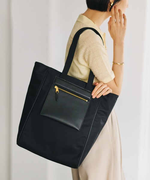 E'POR(エポール)の「【E'POR】【A4/PC対応・撥水・軽量】Pac Sac Tote(パックサックトート)/26SS新型(トートバッグ・レディース・ブラック・FREE)」の17枚目の写真