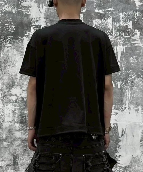 UNIZ(ユニズ)の「【UNIZ】Monster Zip Eye T-Shirt / 【ユニズ】ジップアイ半袖Tシャツ(Tシャツ/カットソー・メンズ・ブラック・02/01)」の17枚目の写真