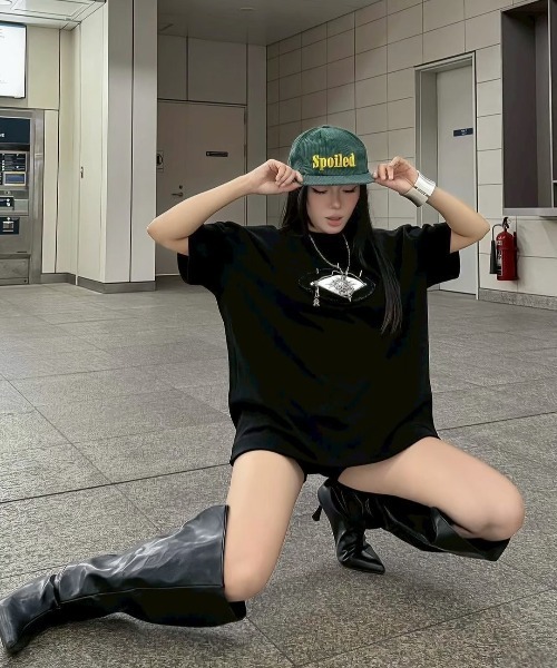 UNIZ(ユニズ)の「【UNIZ】Monster Zip Eye T-Shirt / 【ユニズ】ジップアイ半袖Tシャツ(Tシャツ/カットソー・メンズ・ブラック・02/01)」の6枚目の写真