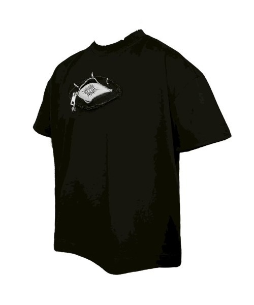 UNIZ(ユニズ)の「【UNIZ】Monster Zip Eye T-Shirt / 【ユニズ】ジップアイ半袖Tシャツ(Tシャツ/カットソー・メンズ・ブラック・02/01)」の22枚目の写真