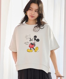 ＋81BRANCA | 【『BABALOG』YouTubeご紹介アイテム】BARNYARDSTORM / ＋81BRANCA別注 / Mickey / Helloスウェット(Tシャツ/カットソー)